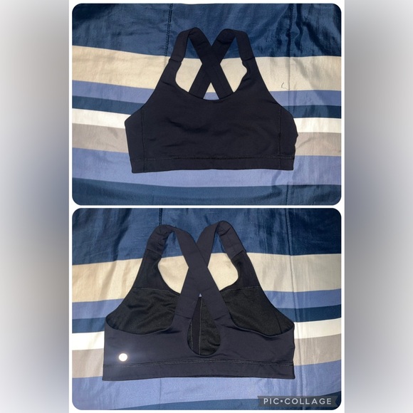 lululemon athletica Other - 🍋 LIKE NEW Lululemon All Sport Bra B/C Cup - Black - Sz 10